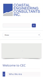 Mobile Screenshot of coastalengineering.com